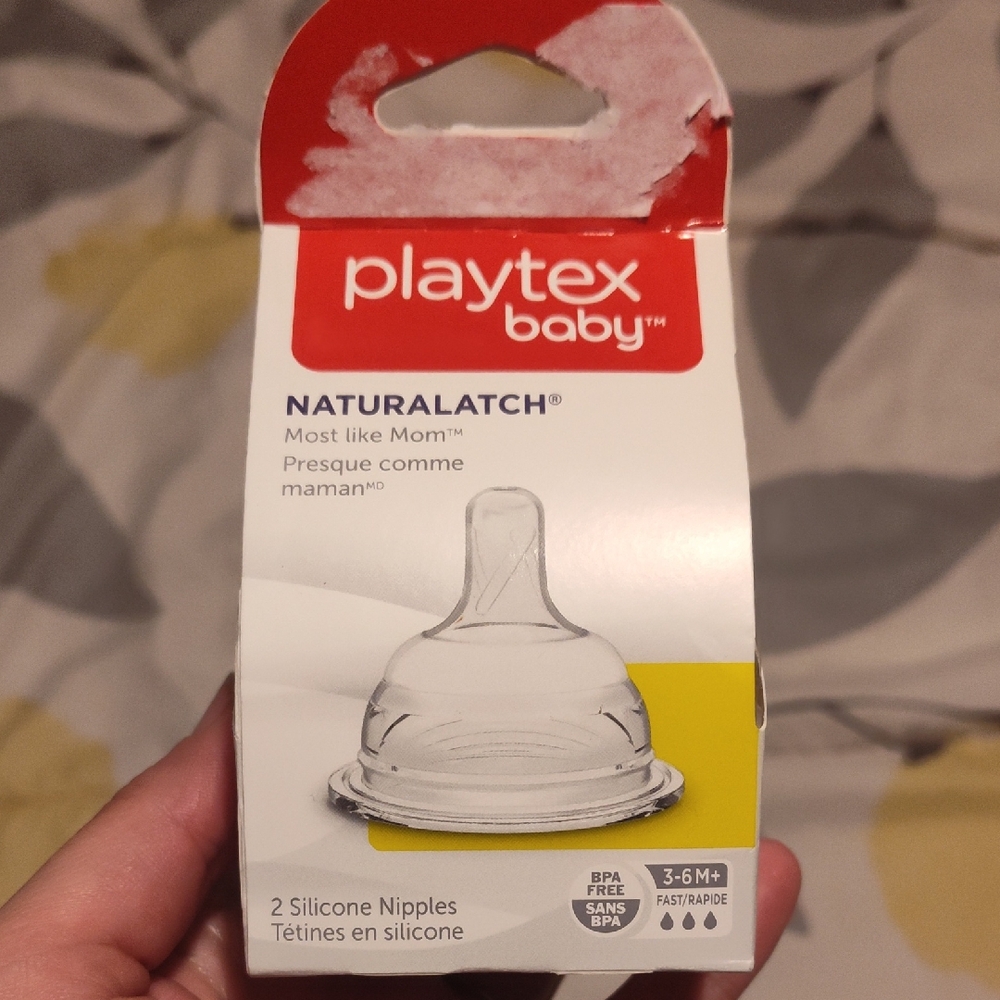 Playtex Natural Latch Nipples 2 Pack